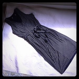 Jersey striped dress